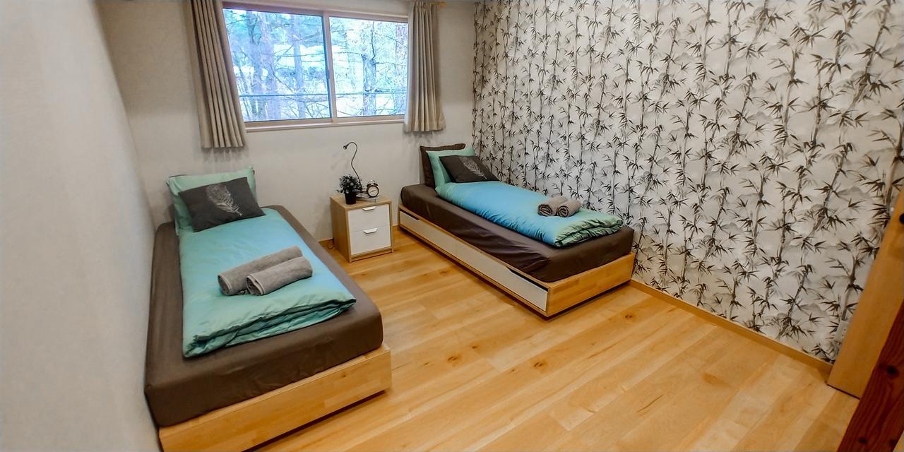 Kitsune Cottages Hakuba Buitenkant foto