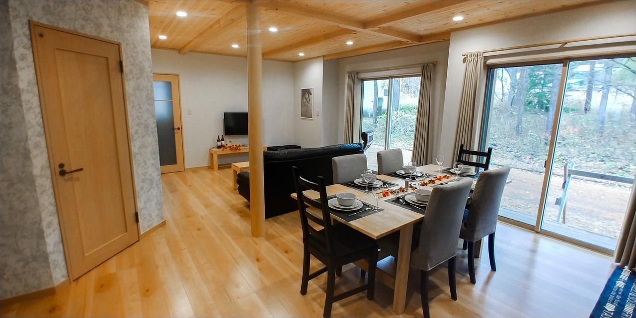 Kitsune Cottages Hakuba Buitenkant foto